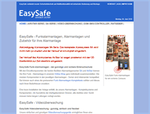 Tablet Screenshot of easysafe.ch